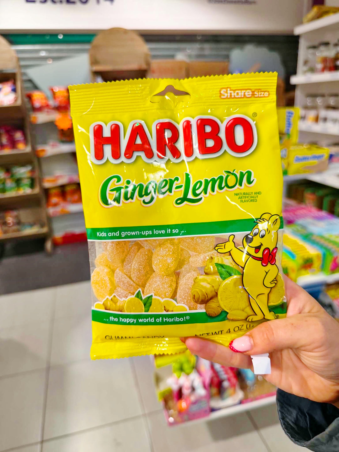 Haribo Ginger-Lemon - 4oz (113g)