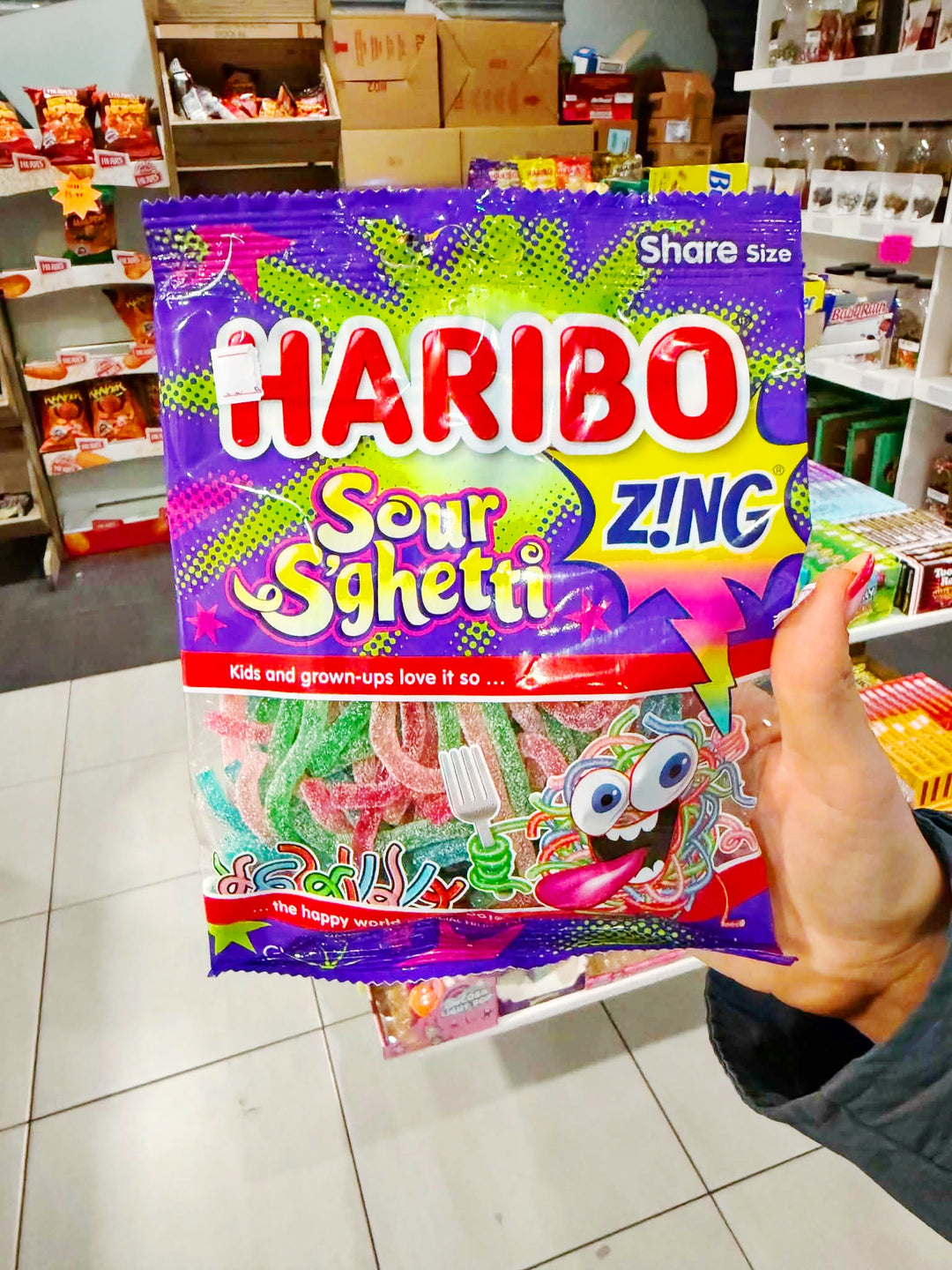 Haribo Z!NG Sour Streamers - 5oz (142g)