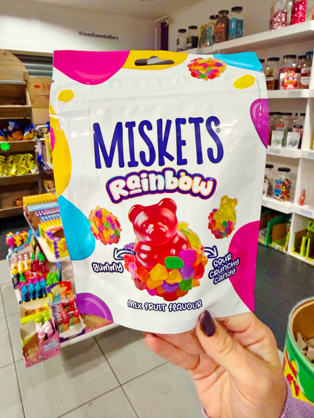 Miskets Rainbow Cluster Teddy Bears 70g