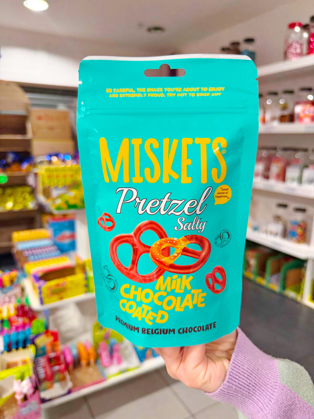 Miskets Chocolate Covered Pretzels 80g