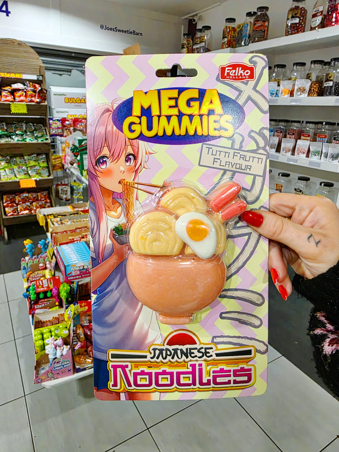Mega Gummies Japanese Noodles 120g