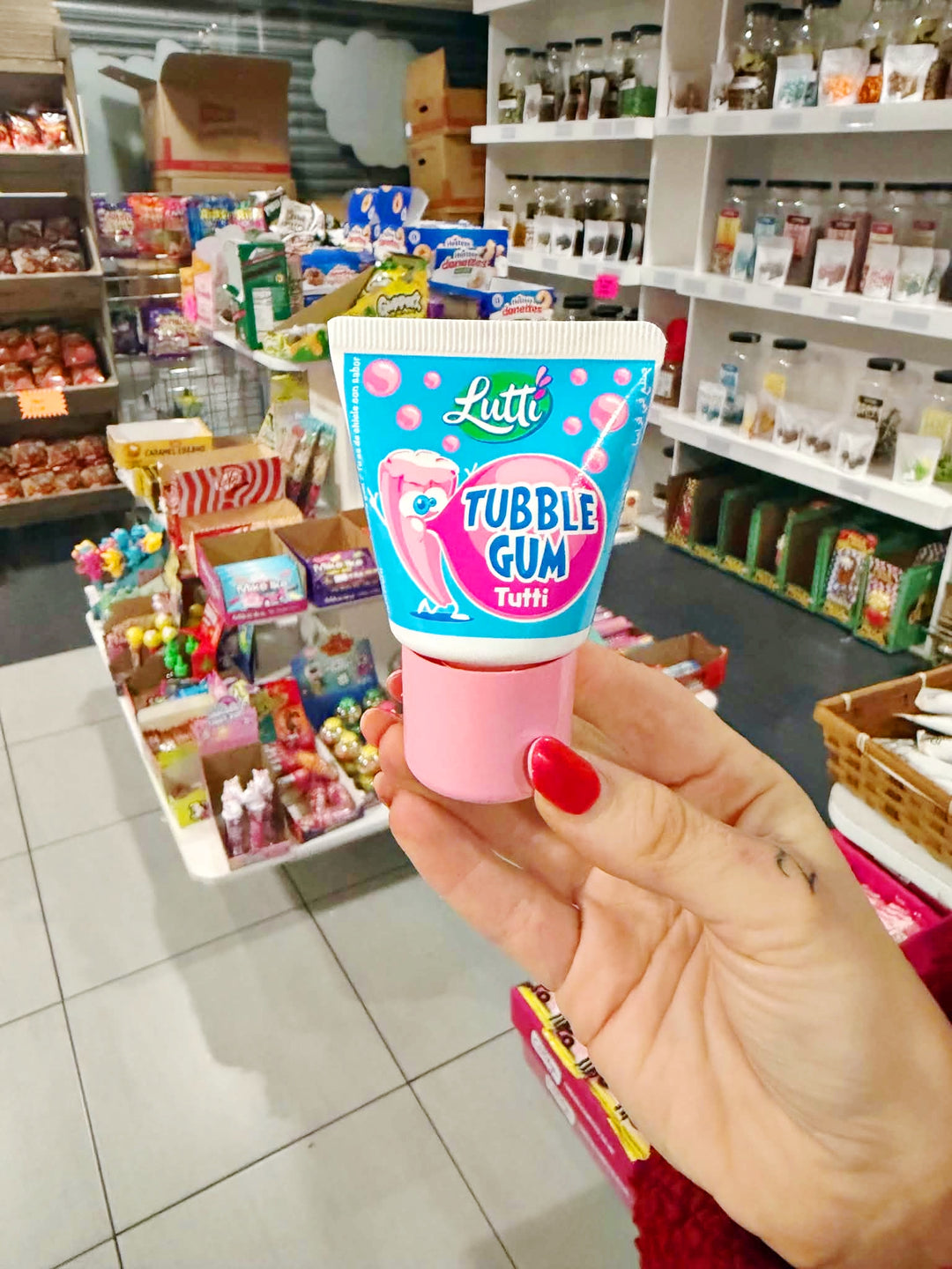 Lutti Tubble Gum Tutti Tube 35g