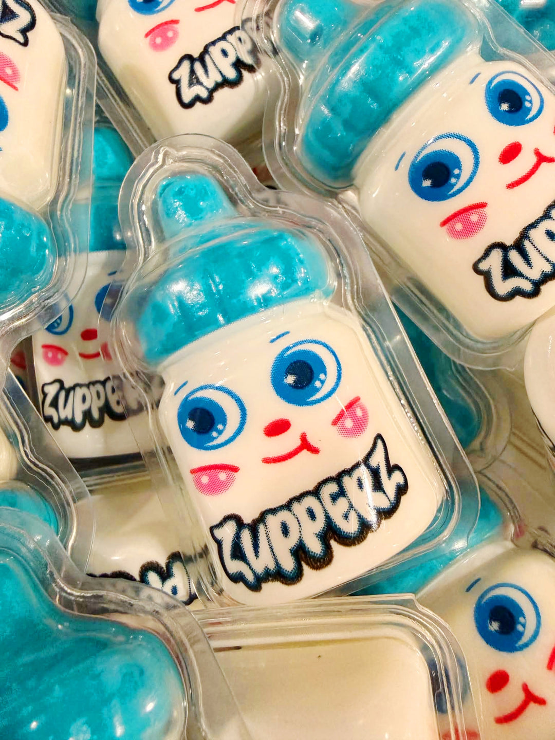 Filled Blue Baby Bottles 24g
