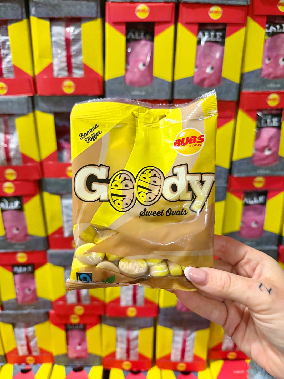 Bubs Mini Banana & Caramel 90g - Best Before 31/03/2026