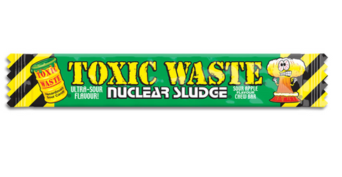 Toxic Waste Nuclear Sludge Chew Bar Green Apple 0.7oz (20g)