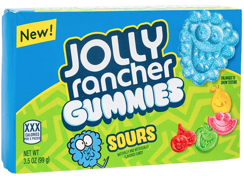 Jolly Rancher Sour Gummies Theatre Box - Best Before 04/24