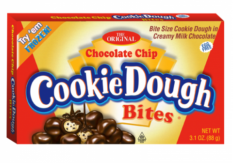 Cookie Dough Bites Chocolate Chip 3.1oz (88g) Theatre Box