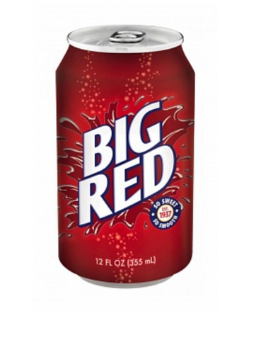 Big Red Soda 355ml - Best Before 27/08/24