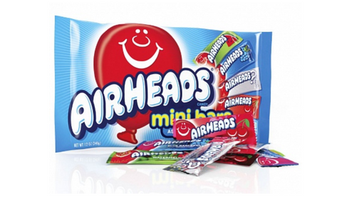 Airheads Mini Bars 342g - Best Before 31/12/24