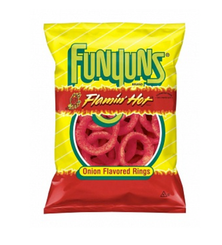 Funyuns Flamin' Hot 163g - Best before 28/02/25