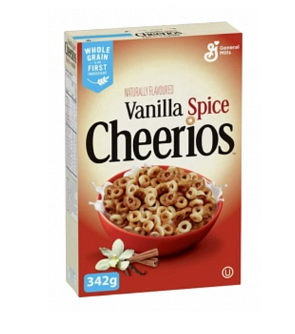 Cheerios Vanilla Spice 342g - Best before 05/02/25