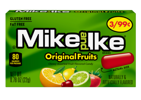 Mini Mike & Ike - Original Fruits 0.78oz (22g)