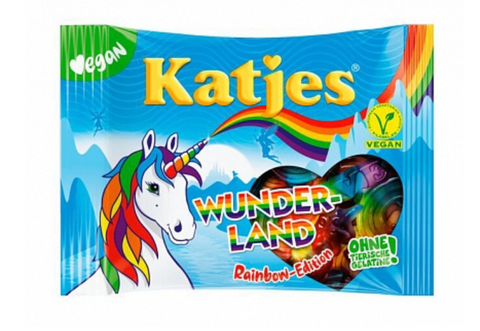 Katjes Wunderland Rainbow 175g- Best Before 31/07/25