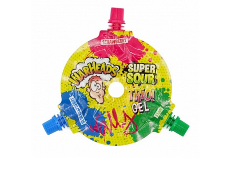 Warheads Super Sour Trio Gel 51g - Best Before 01/08/25