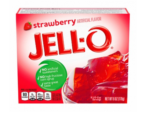 Jell-O Strawberry 170g - Best Before 18/08/25