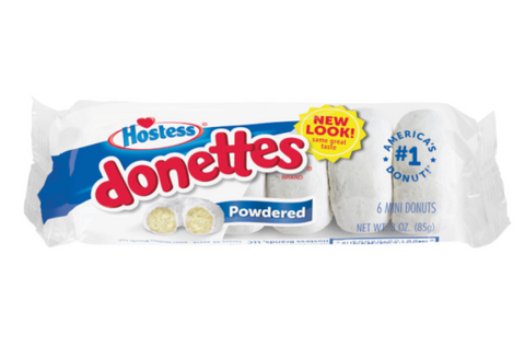 Hostess Powdered Mini Donettes - 3oz (85g)