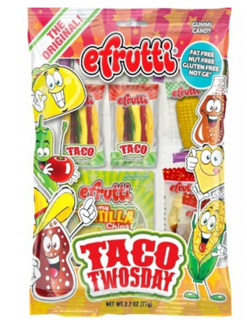 EFrutti Gummi Taco Twosday Bag - 2.7oz (77g)