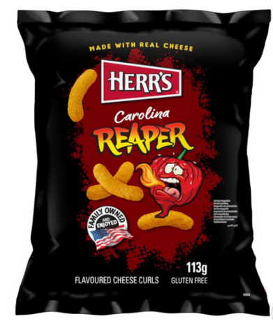 Herr's Carolina Reaper Cheese Curls - 113g