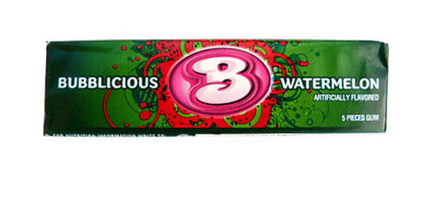 Bubblicious Watermelon 37g - Best Before 18/09/25