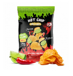 Hot Chip Chilli Chips Chilli & Lime 80g - Best Before 01/10/25