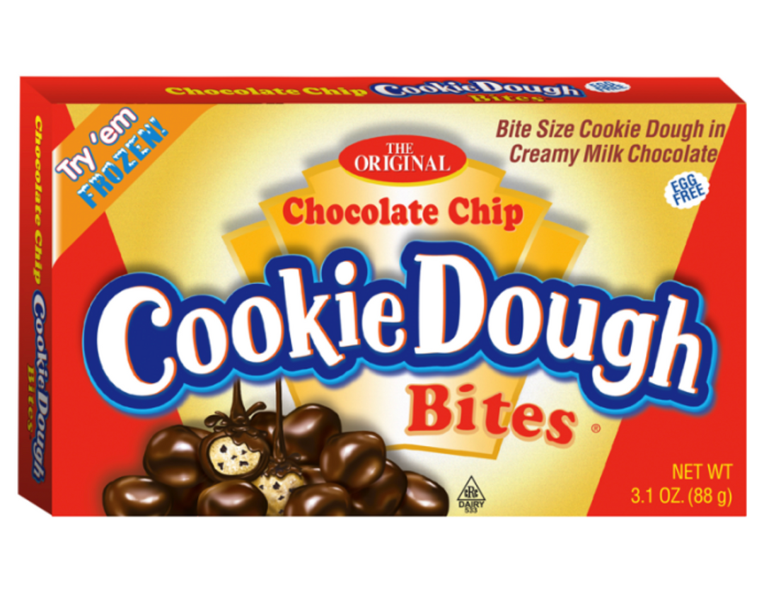 Cookie Dough Bites Chocolate Chip Theatre Box - 3.1oz (88g)