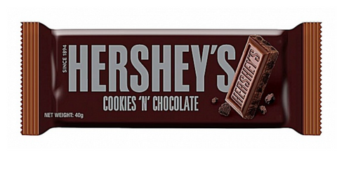 Hershey's Cookies 'N' Chocolate 40g - Best Before 23/12/25