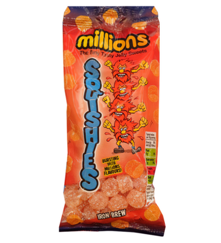 Millions Squishies Iron Brew 150g - Best Before 31/12/25