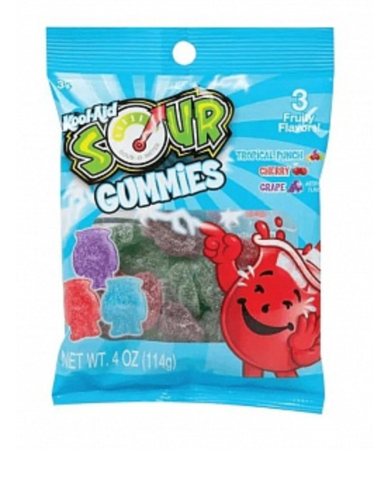 Kool-Aid Sour Gummies 113g