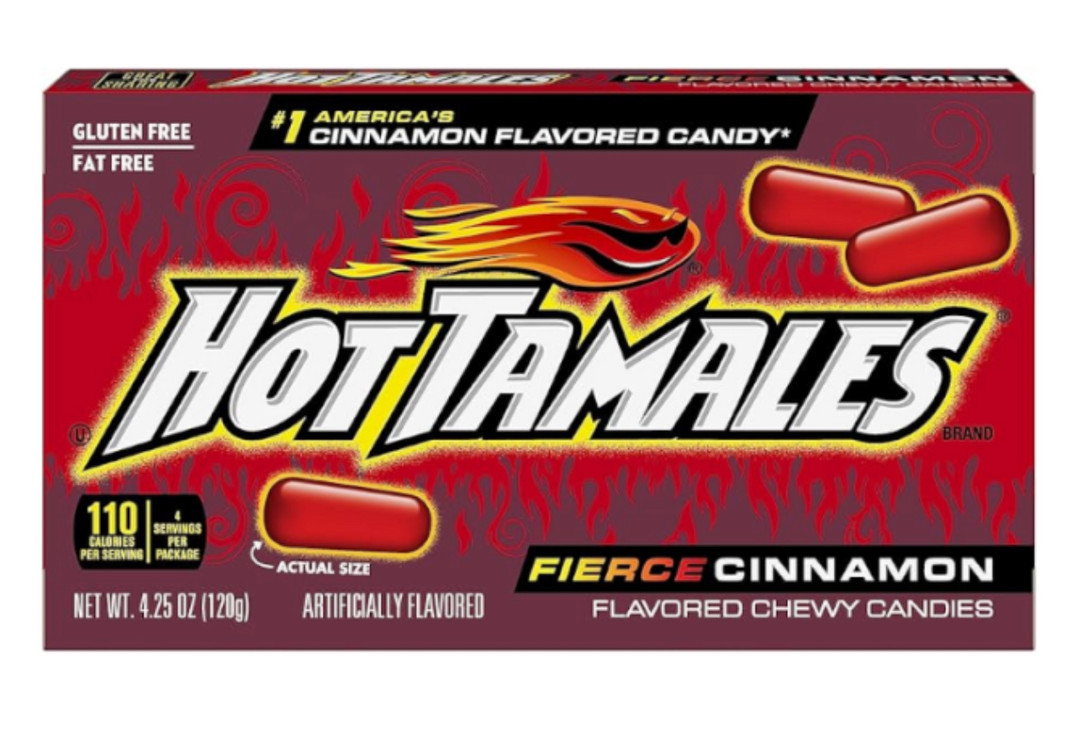 Hot Tamales Theater Box - 4.25oz (120g)