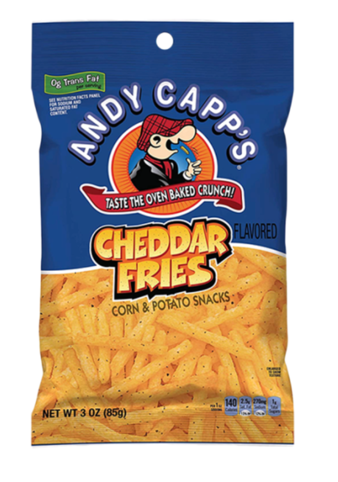 Andy Capp's Cheddar Fries - 3oz (85g)