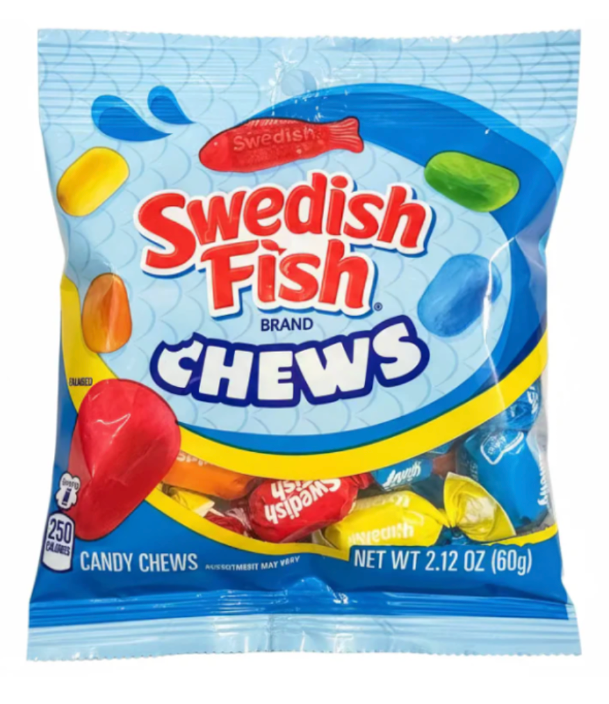 Swedish Fish Chews - 2.12oz (60g)
