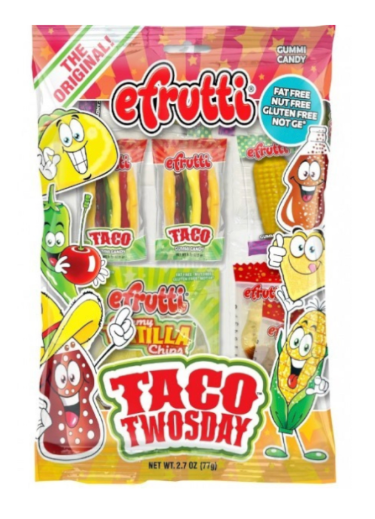 eFrutti Gummi Taco Twosday Bag - 2.7oz (77g)