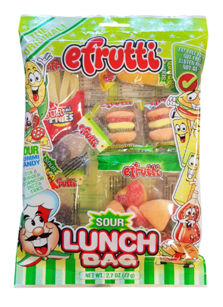 eFrutti Sour Gummi Lunch Bag - 2.7oz (77g)