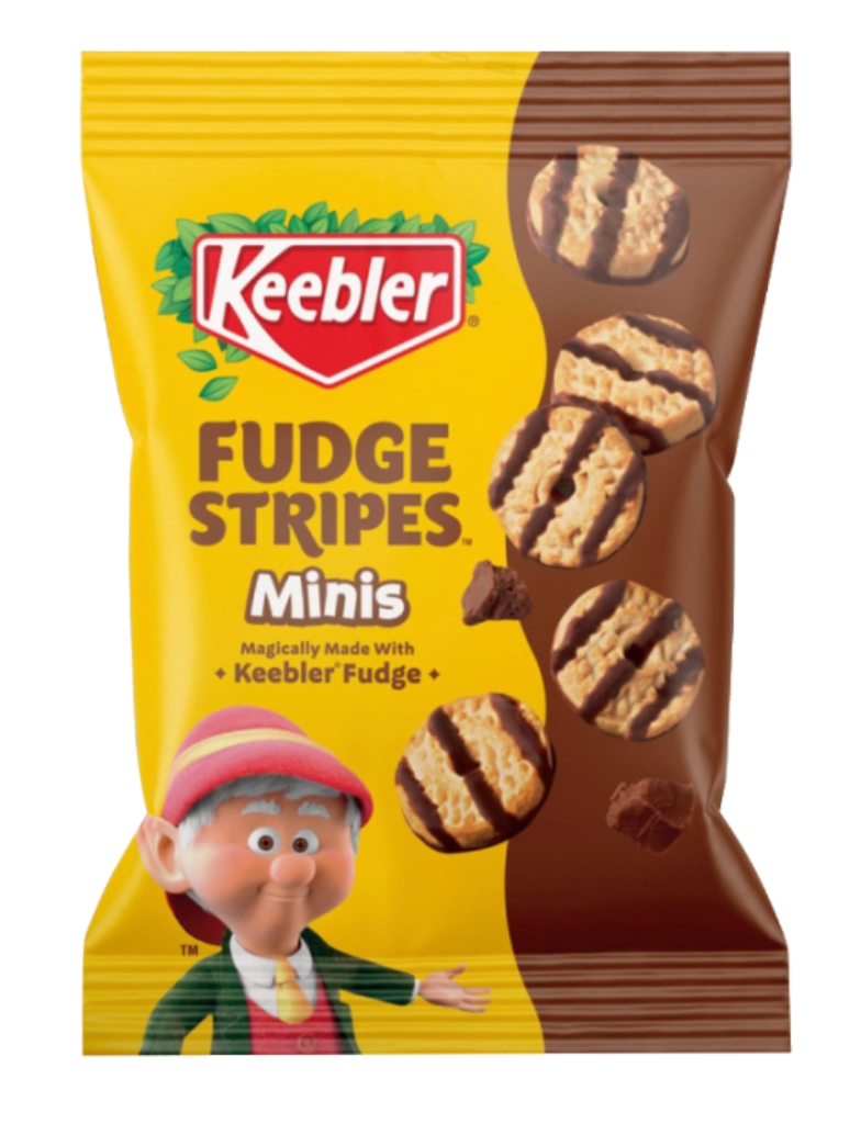 Keebler Fudge Stripes Cookies Minis Original 2oz (56g)