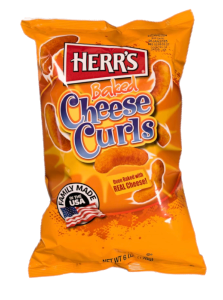 Herr's Baked Cheese Curls - 6oz (170g)