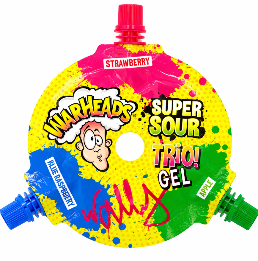 Warheads Trio Gel 51g - Best Before 01/08/25