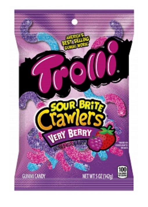 Trolli Crawlers Sour Brite Very Berry 142g