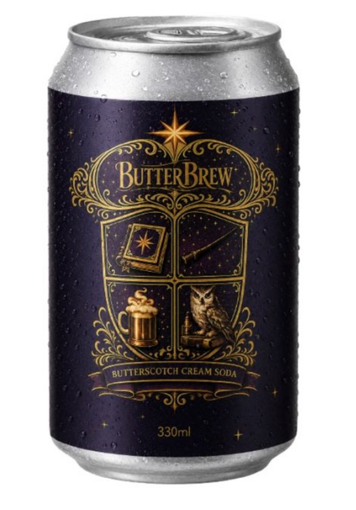 ButterBrew Butterscotch Cream Soda - 330ml