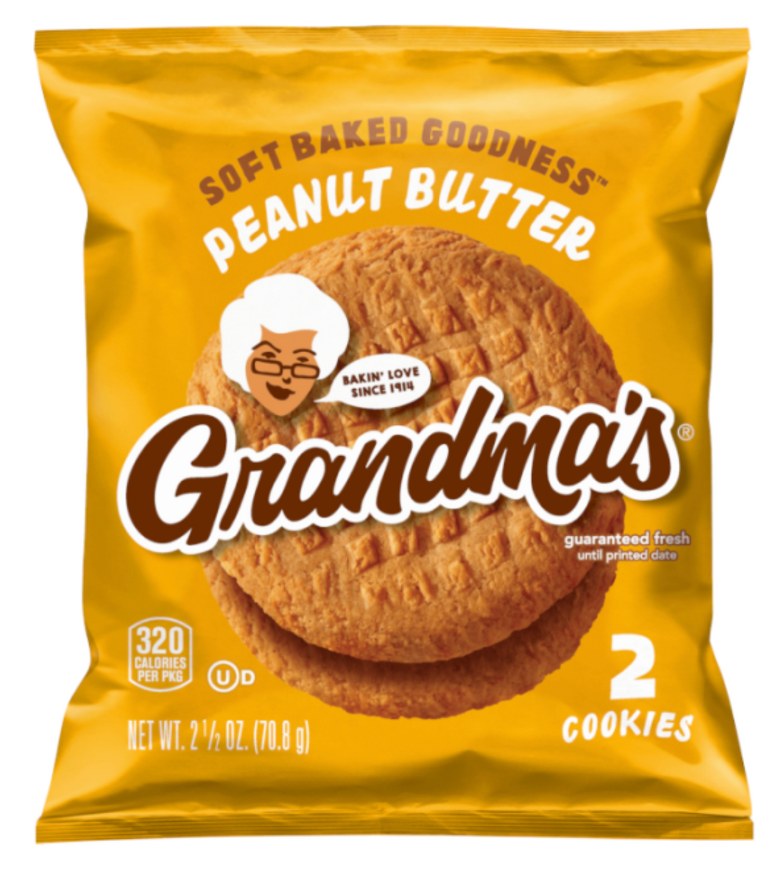 Grandma's Peanut Butter Cookies - 2.5oz (71g)