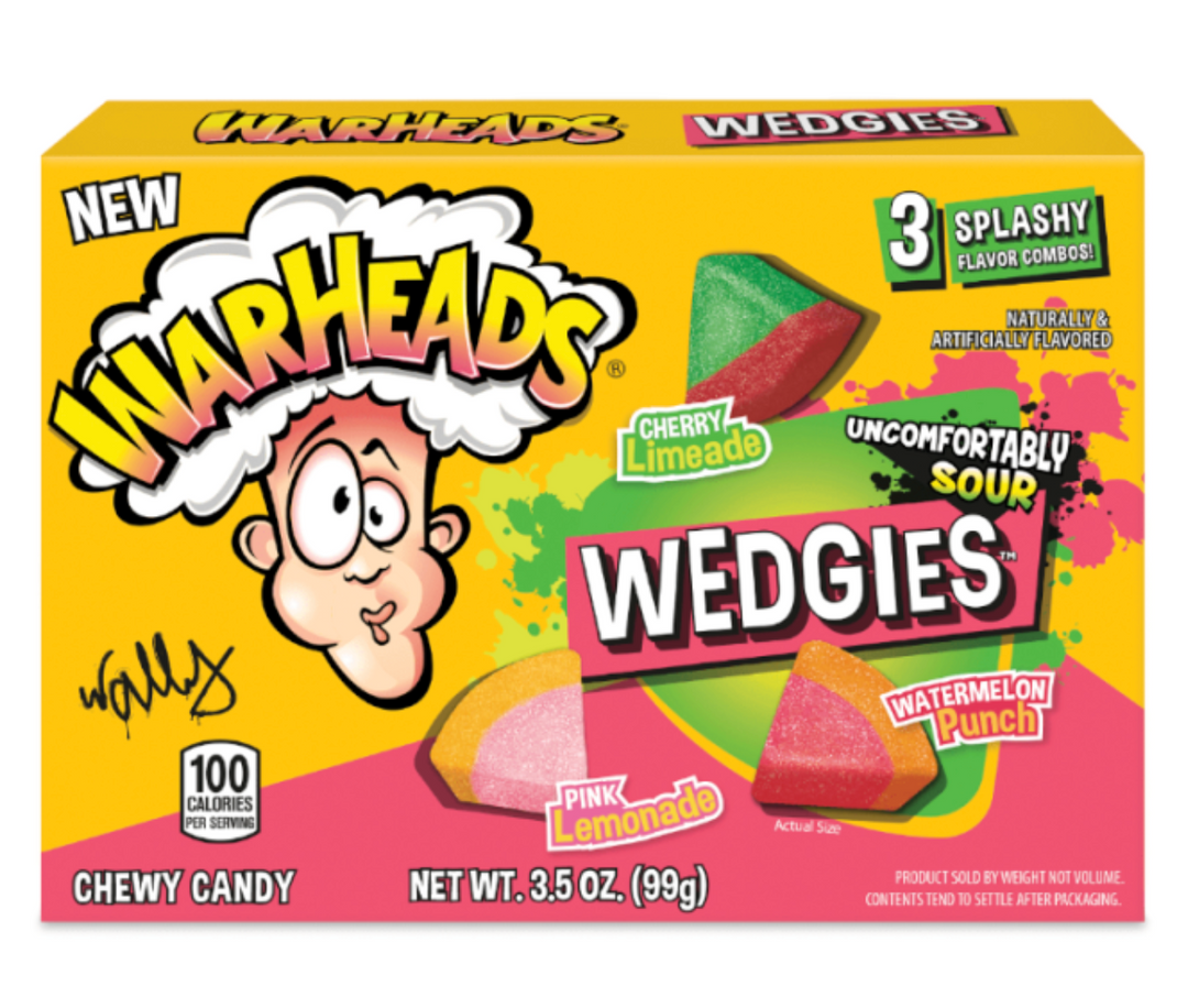Warheads Wedgies Theatre Box - 3.5oz (85g)