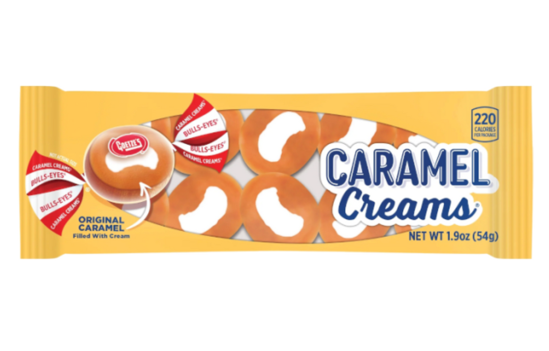 Goetze's Original Caramel Creams 1.9oz (54g)