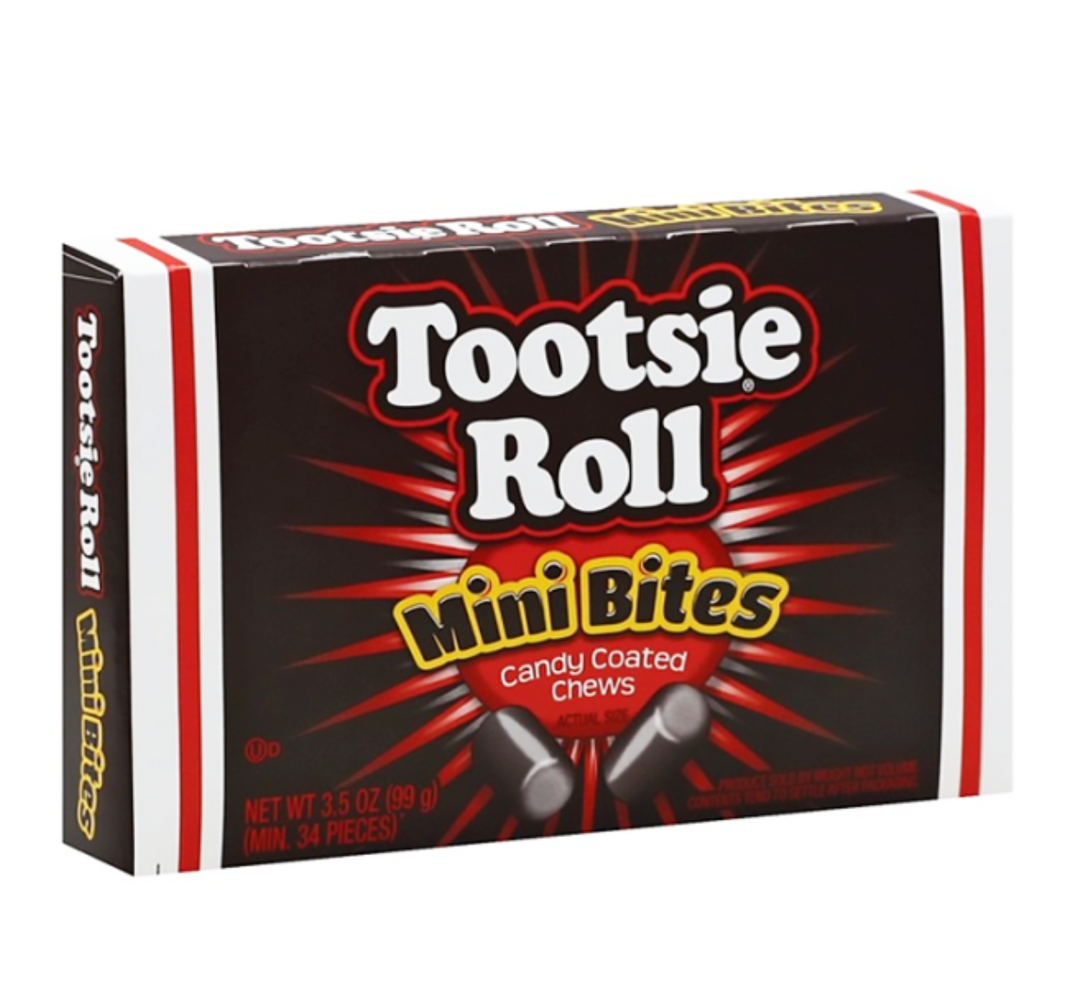 Tootsie Roll Mini Bites Theatre Box - 3.5oz (99g)