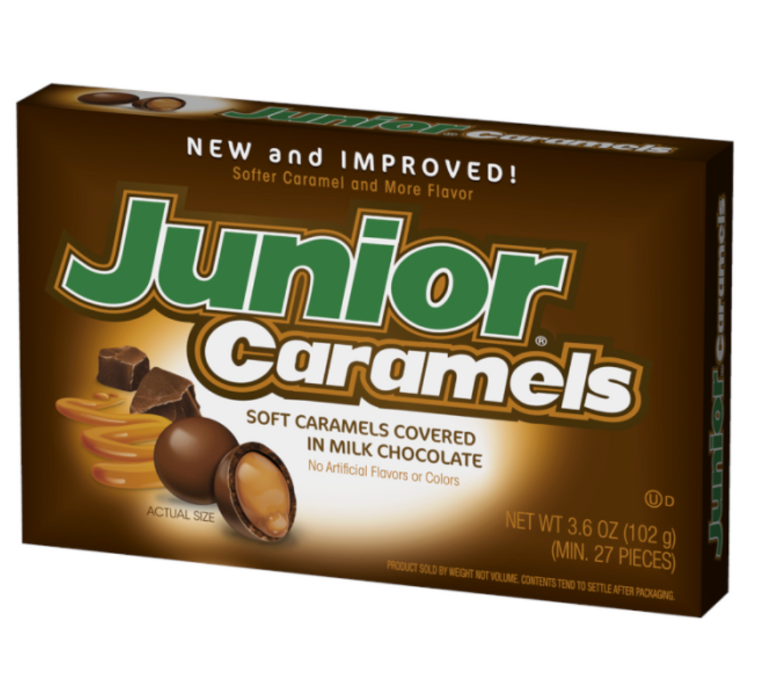 Junior Caramels Box 3.5oz (102g)