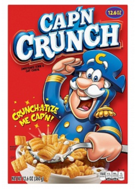 Cap'n Crunch Cereal 360g - Best Before 03/07/26