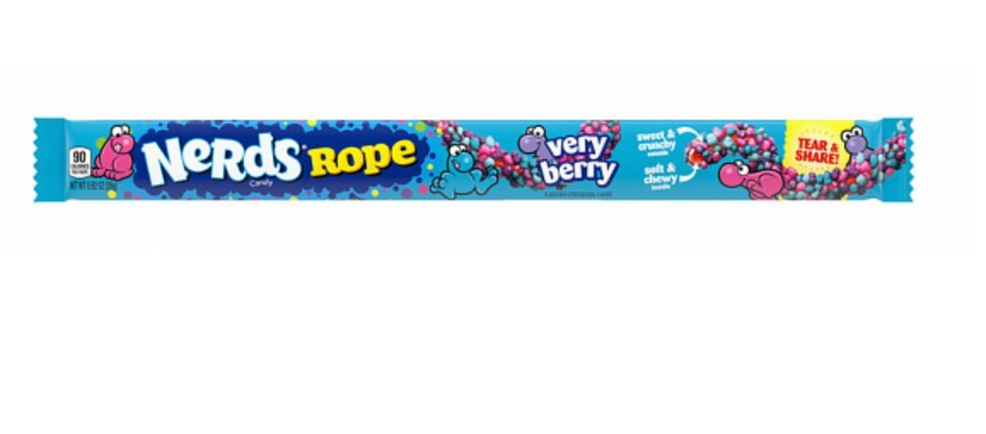 Nerds Rope Very Berry 26g - Best Before