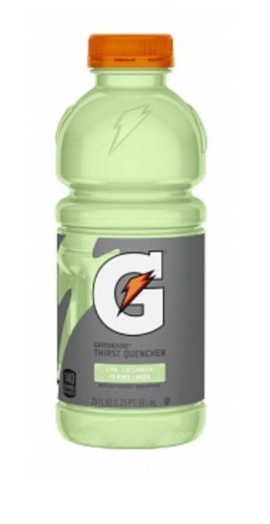 Gatorade Lime Cucumber 591ml - Best Before 24/06/26