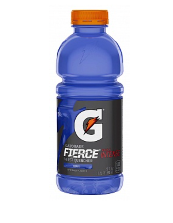 Gatorade Fierce Grape 591ml - Best Before