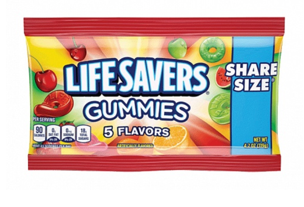 Lifesavers Gummies 5 Flavours 199g - Best Before 31/08/26