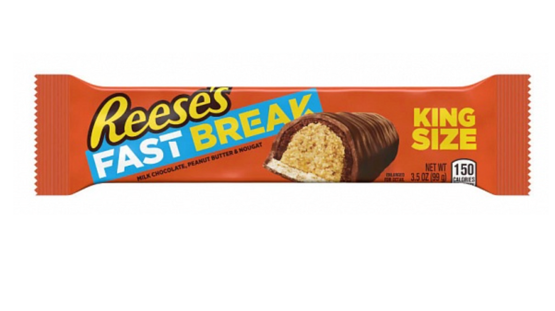 Reese's Bar Fast Break King Size 99g - Best Before 31/08/26