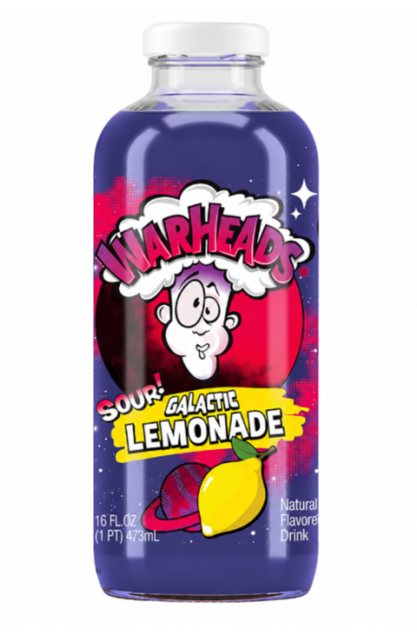 Warheads Sour Galactic Lemonade - 16oz (473ml)